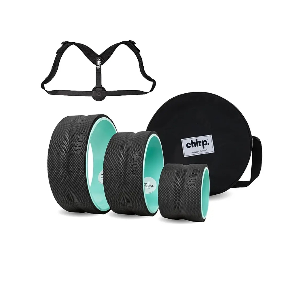 NWOT Chirp Wheel+ 4-Pack with Posture Corrector